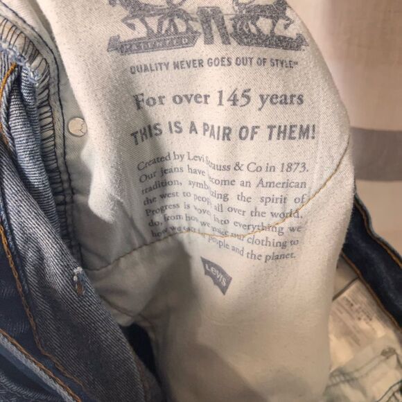 Levi’s denim 550 jeans red tag size 38 x30 - Picture 4 of 6